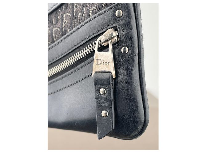 Dior di Galliano SS02 ‘Street Chic’ Borsa a tracolla Diorissimo Monogram Trotter - vista 8