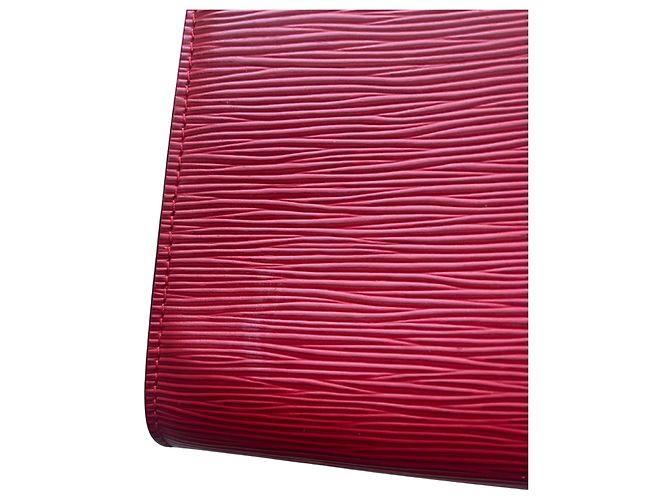 Pochette Accessories Louis Vuitton Vermelho Couro - vista 6