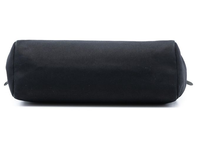 Herbag Cabas MM in tela nera e pelle Vache Hunter di Hermès Nero - vista 3