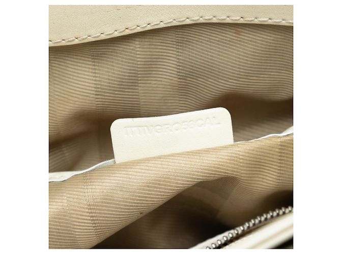 Borsa tote convertibile Hillgate in pelle trapuntata bianca di Burberry Bianco - vista 6