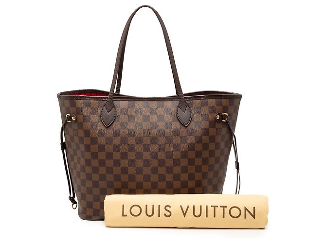 Louis Vuitton Brown Damier Ebene Neverfull MM - view 8