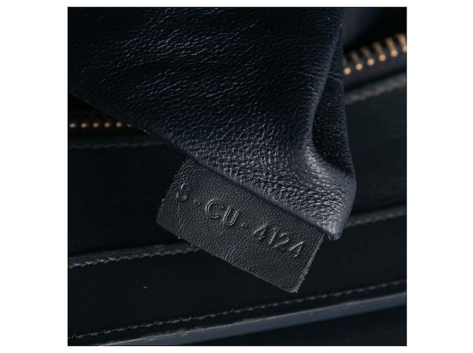 Luggage Céline Celine Arancione Micro Tricolor Borsa da Viaggio in Pelle - vista 6