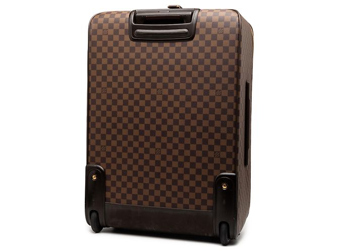 Louis Vuitton Pegase 65 Damier Ebene Marrone - vista 2