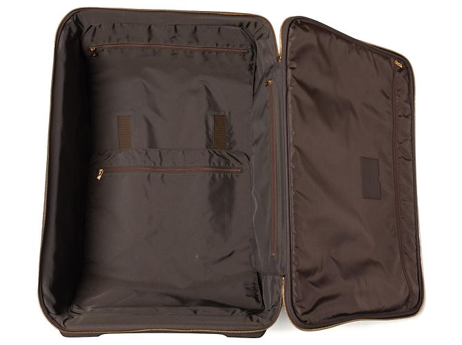Louis Vuitton Pegase 65 Damier Ebene Marrone - vista 4
