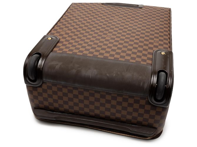 Louis Vuitton Pegase 65 Damier Ebene Marrone - vista 7