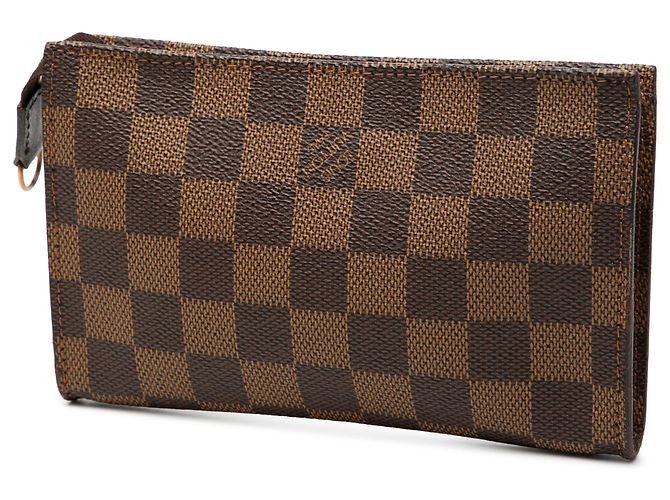 Bucket Pochette a secchiello Marais Damier Ebene Louis Vuitton Marrone - vista 2