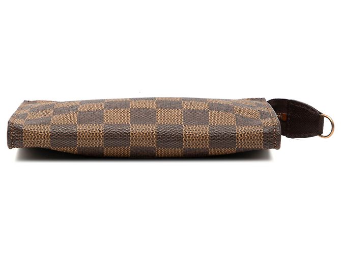 Bucket Pochette a secchiello Marais Damier Ebene Louis Vuitton Marrone - vista 3