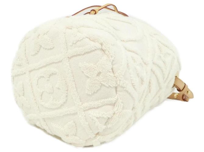 Bucket Borsa a secchiello Louis Vuitton LV By the Pool Bianco - vista 3