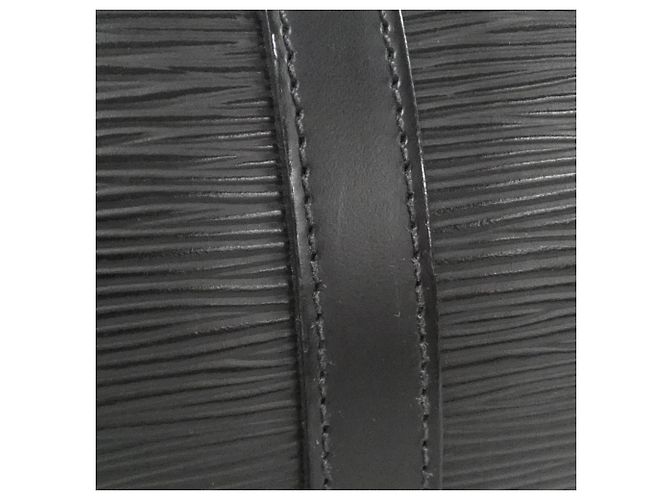 Borsa Louis Vuitton Epi Soufflot M52222 Nero - vista 4