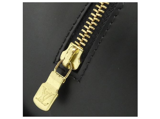 Borsa Louis Vuitton Epi Soufflot M52222 Nero - vista 5