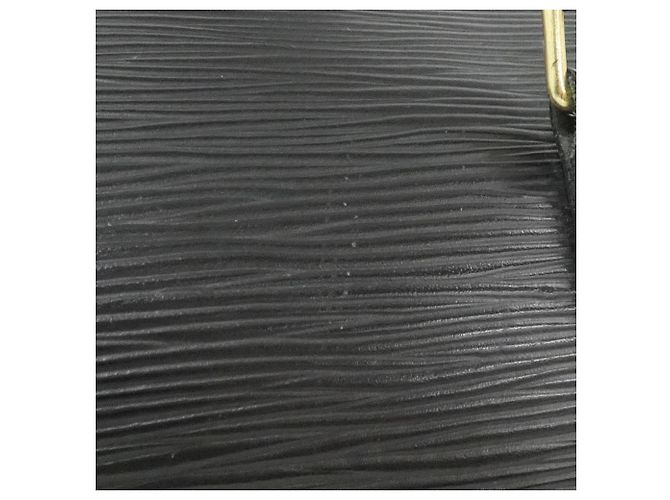 Borsa Louis Vuitton Epi Soufflot M52222 Nero - vista 6