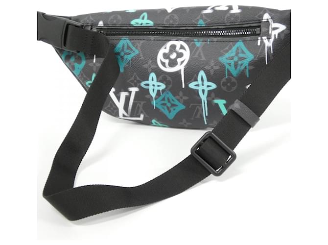 Louis Vuitton Monogram Eclipse Schultertasche Schwarz - Ansicht 4