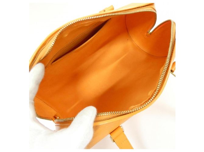 Borsa a mano Soufflot Epi Louis Vuitton Grigio - vista 10