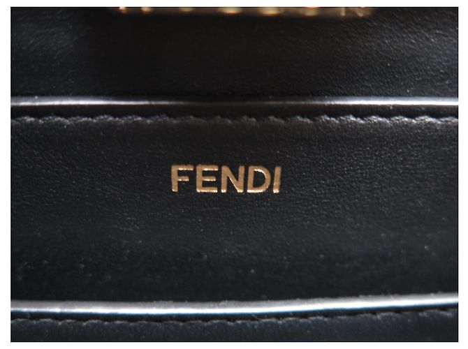 NEUE FENDI PEEKABOO ISSEU MEDIUM 8BN321 GEWEBTE LEDERHANDTASCHE MIT GURT - Ansicht 11