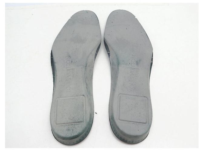STIVALI ALLA CAVIGLIA LOUIS VUITTON HARLEM MONOGRAM ECLIPSE 6.5 41.5 FR Nero - vista 11