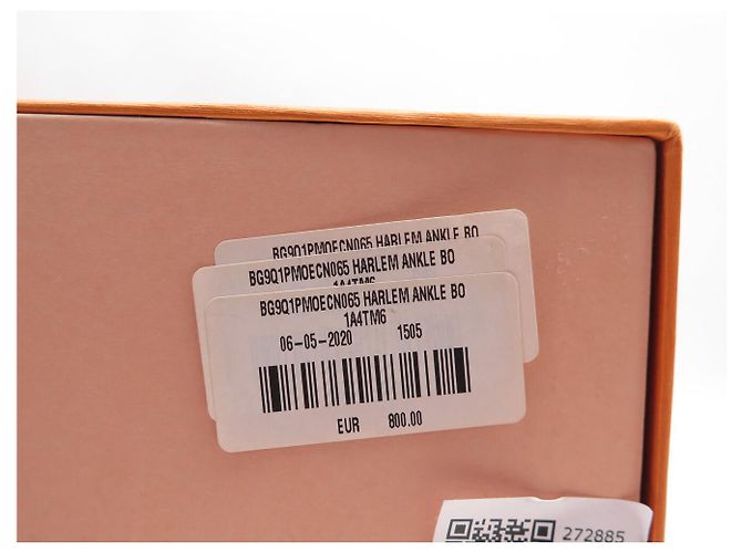 STIVALI ALLA CAVIGLIA LOUIS VUITTON HARLEM MONOGRAM ECLIPSE 6.5 41.5 FR Nero - vista 15