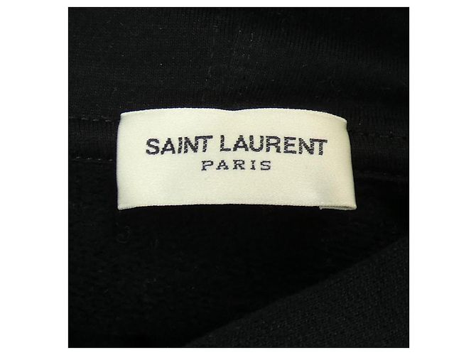 Yves Saint Laurent Saint Laurent Hoodie Schwarz Weiß - Ansicht 4