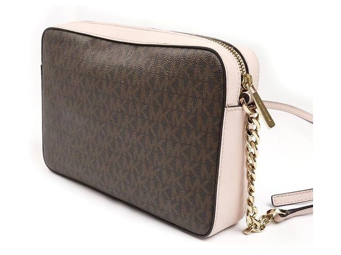 Michael Kors JET SET ITEM EW Schultertasche aus beschichtetem Canvas - Ansicht 2