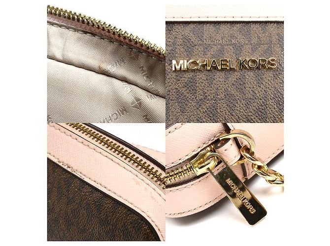 Michael Kors JET SET ITEM EW Schultertasche aus beschichtetem Canvas - Ansicht 5