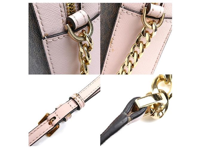 Michael Kors JET SET ITEM EW Schultertasche aus beschichtetem Canvas - Ansicht 6