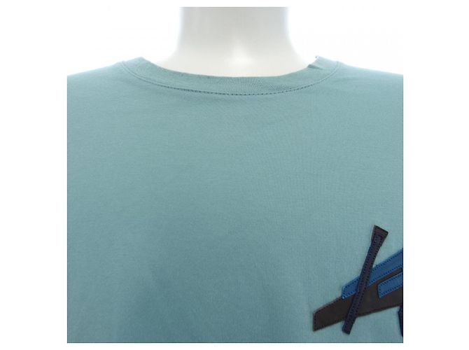 Camiseta de algodão Hermès Verde - vista 5
