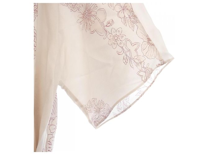 Vestido de seda Hermès 5E0579D138 Rosa - vista 7