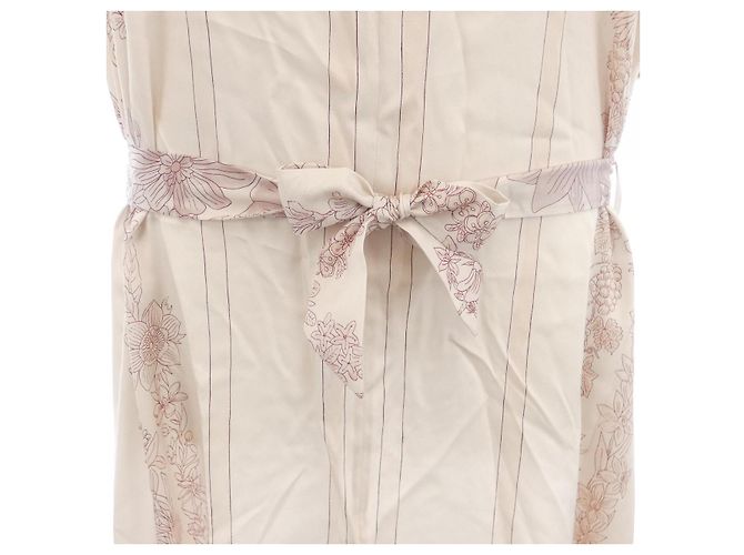 Vestido de seda Hermès 5E0579D138 Rosa - vista 8