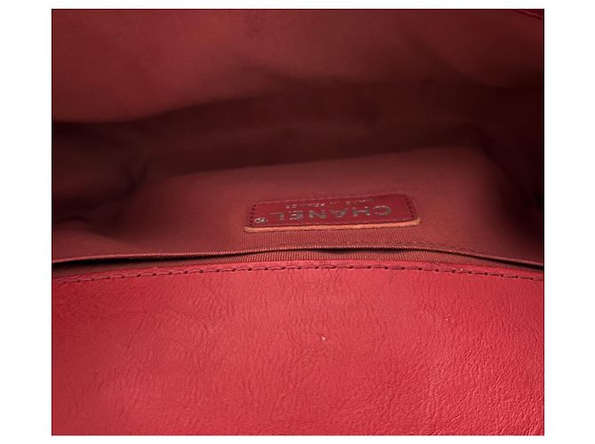 Chanel Boy Medium Limitierte Auflage Rot - Ansicht 14