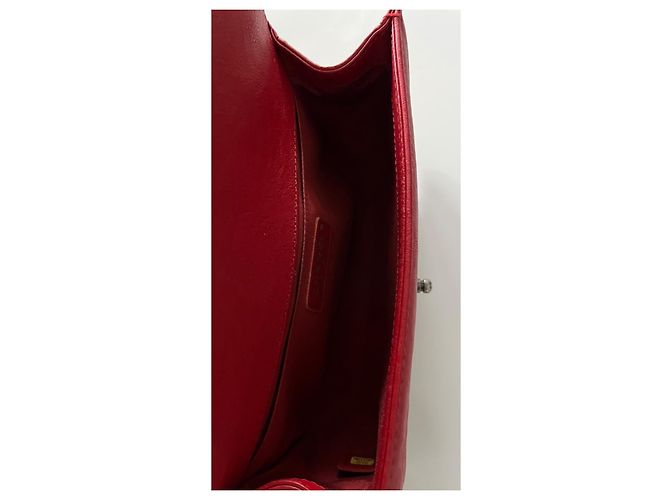 Chanel Boy Medium Limitierte Auflage Rot - Ansicht 17