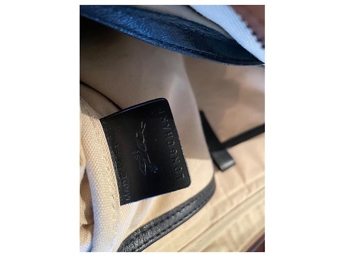 LONGCHAMP 3D Document Holder with Shoulder Strap Caramel - view 4