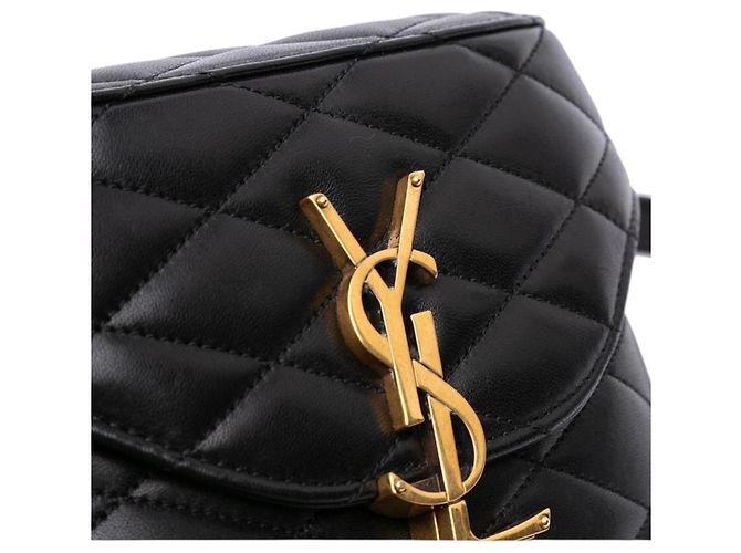 Borsa a Tracolla Saint Laurent June Nero - vista 12