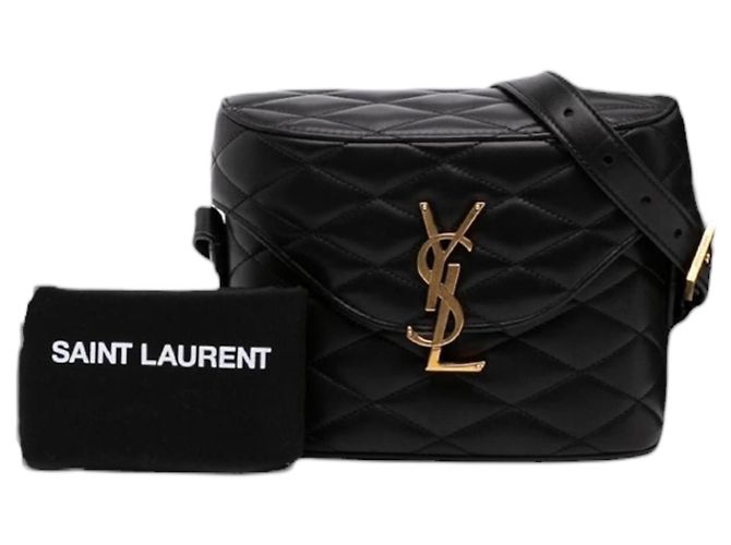 Borsa a Tracolla Saint Laurent June Nero - vista 13