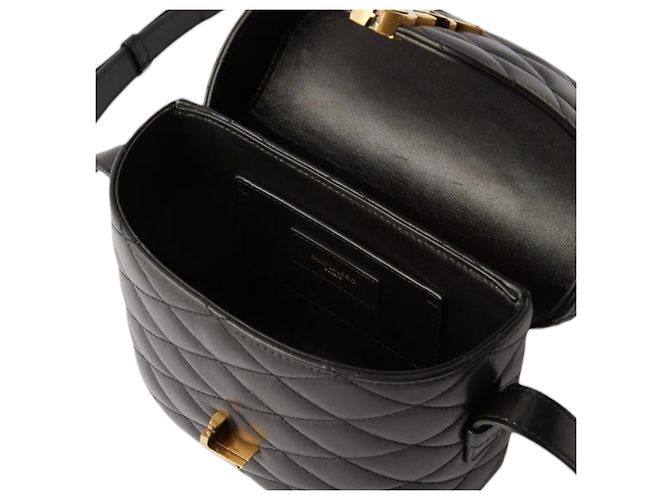 Borsa a Tracolla Saint Laurent June Nero - vista 8