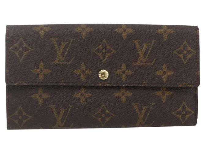 LOUIS VUITTON Monogram Portafoglio Lungo Sarah M60531 LV Auth ki6406 Monogramma - vista 13