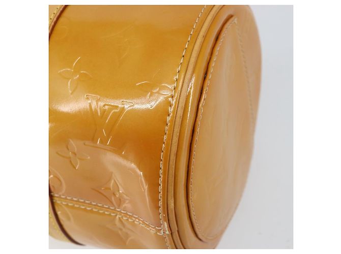 LOUIS VUITTON Borsa a Mano Monogram Vernis Bedford Beige M91006 LV Auth 169229 - vista 16