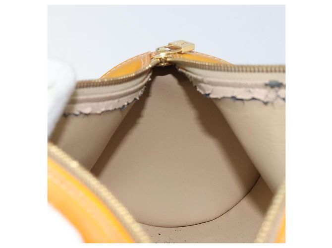 LOUIS VUITTON Borsa a Mano Monogram Vernis Bedford Beige M91006 LV Auth 169229 - vista 19