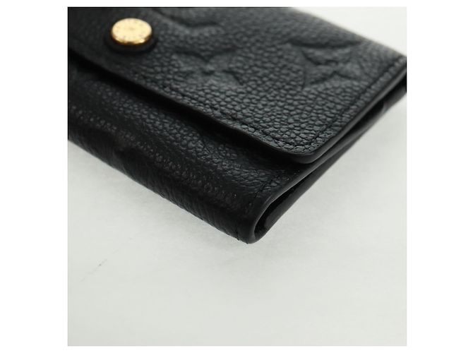 LOUIS VUITTON Monogram Empreinte Multicles 6 Key Case Black M64421 Auth 168814V - view 14