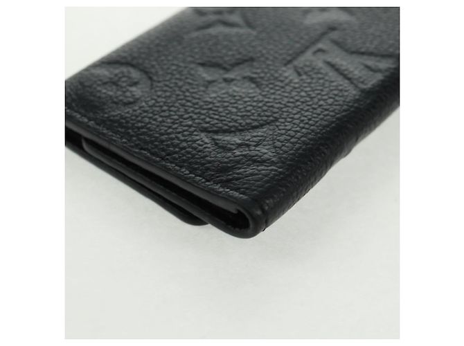 LOUIS VUITTON Monogram Empreinte Multicles 6 Key Case Black M64421 Auth 168814V - view 15