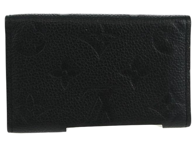 LOUIS VUITTON Monogram Empreinte Multicles 6 Key Case Black M64421 Auth 168814V - view 2