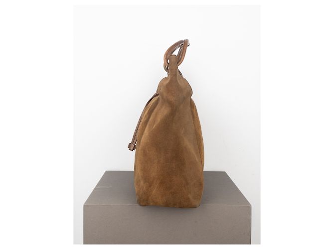 Borsa hobo in suede Gucci di Tom Ford degli anni 2000 - vista 3