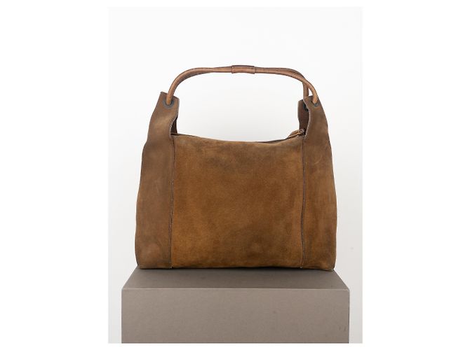 Borsa hobo in suede Gucci di Tom Ford degli anni 2000 - vista 4