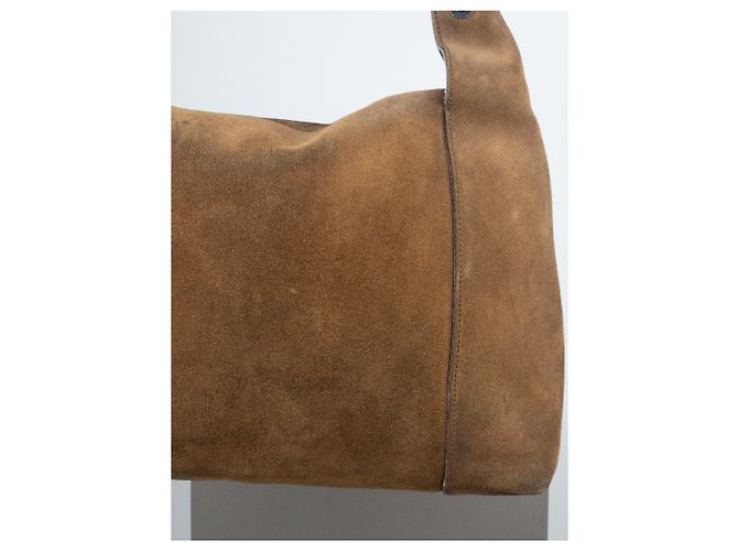Borsa hobo in suede Gucci di Tom Ford degli anni 2000 - vista 7