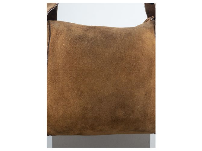 Borsa hobo in suede Gucci di Tom Ford degli anni 2000 - vista 9