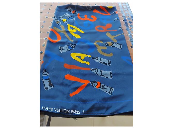 Louis Vuitton Viaggi e tubi di gouache Blu - vista 2