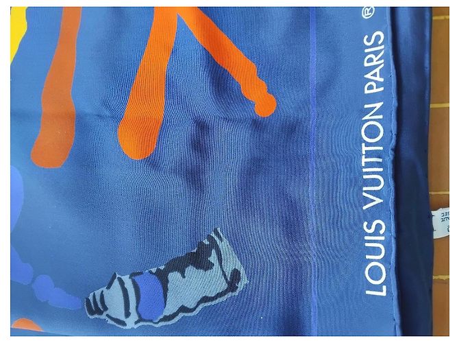 Louis Vuitton Viaggi e tubi di gouache Blu - vista 3