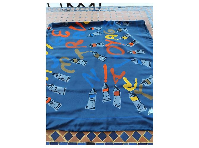 Louis Vuitton Viaggi e tubi di gouache Blu - vista 7