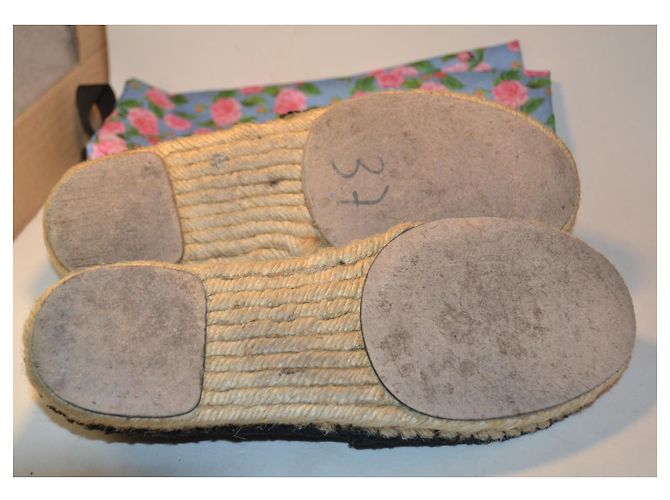 Dolce & Gabbana Espadrilles aus Spitze Schwarz Größe 37 - Ansicht 5