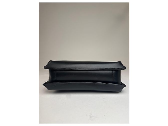 Vintage Givenchy Lederhandtasche schwarz - Ansicht 14