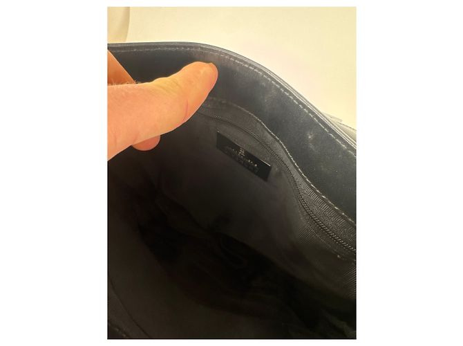 Vintage Givenchy Lederhandtasche schwarz - Ansicht 3