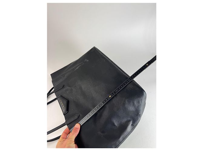 Vintage Givenchy Antigona Leder Tote Bag Schwarz Abstrakt - Ansicht 13